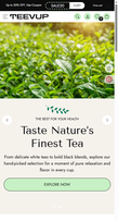 茶悦铺 有机茶饮主题